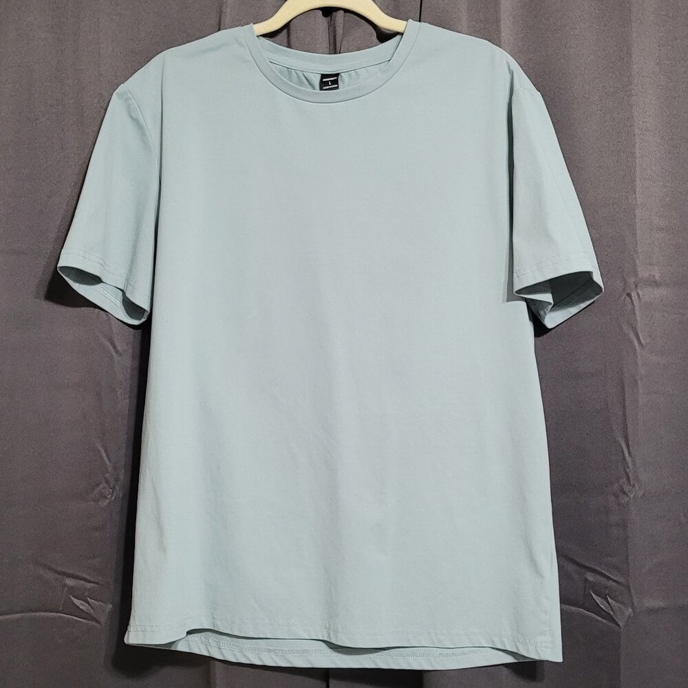 Manfinity Large Light Blue Mens Tshirt